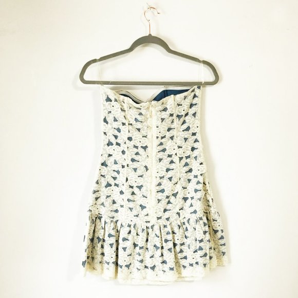 Monteau Strapless Lace dress - Picture 3 of 8